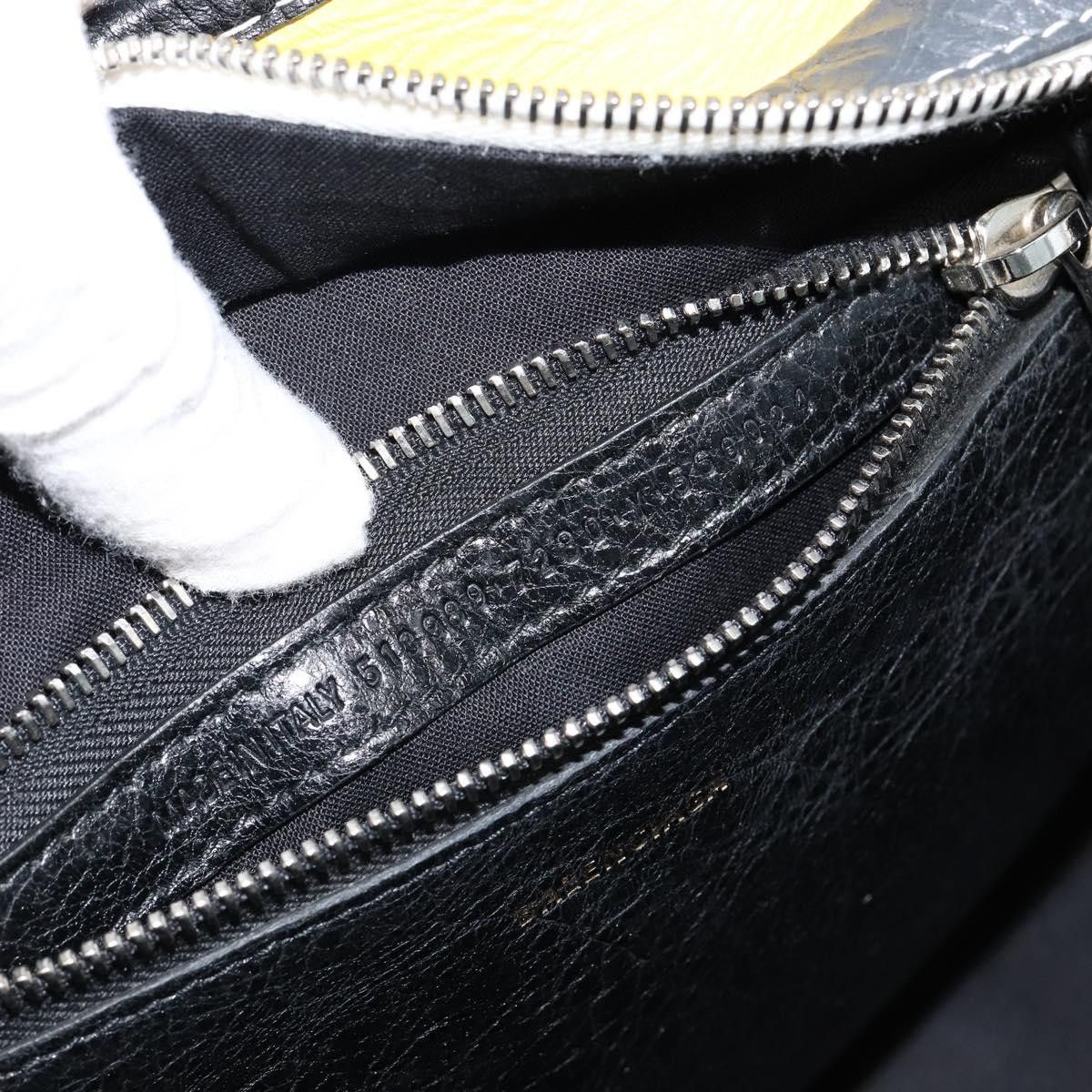 Balenciaga Balenciaga Bazar Convertible Tote Striped Leather Size ONE SIZE - 7 Thumbnail