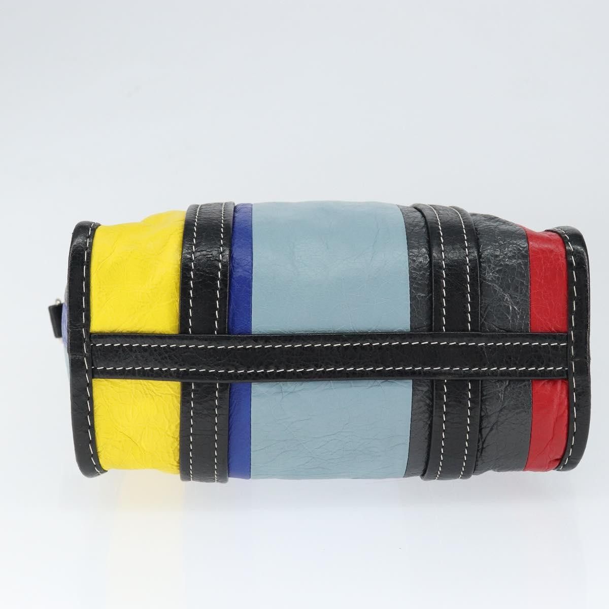 Balenciaga Balenciaga Bazar Convertible Tote Striped Leather Size ONE SIZE - 15 Thumbnail