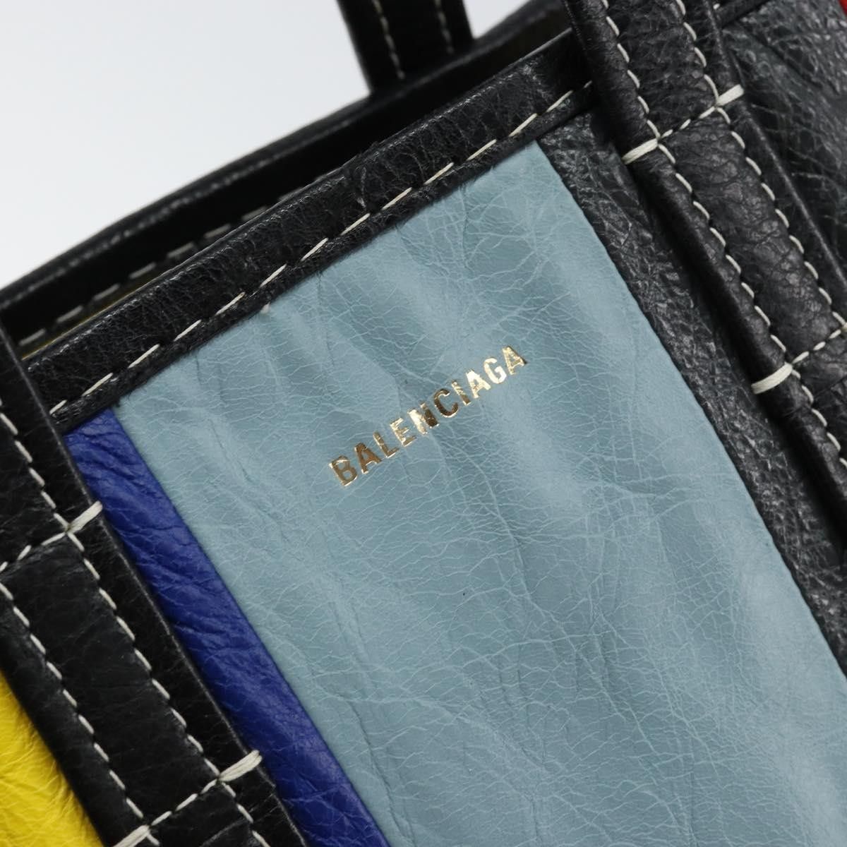 Balenciaga Balenciaga Bazar Convertible Tote Striped Leather Size ONE SIZE - 19 Thumbnail