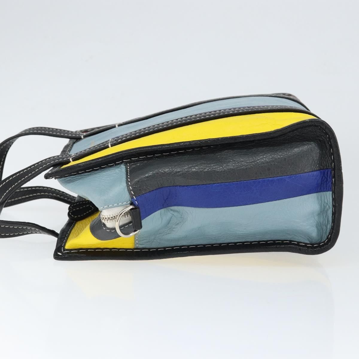Balenciaga Balenciaga Bazar Convertible Tote Striped Leather Size ONE SIZE - 4 Thumbnail
