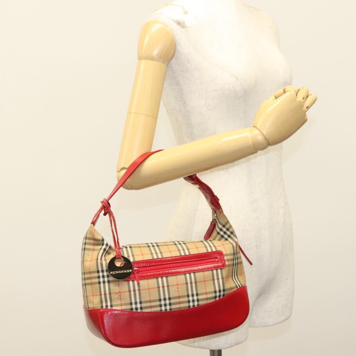 Burberry Burberry Nova Check Handbag Nova Check Canvas and leather Size ONE SIZE - 15 Thumbnail