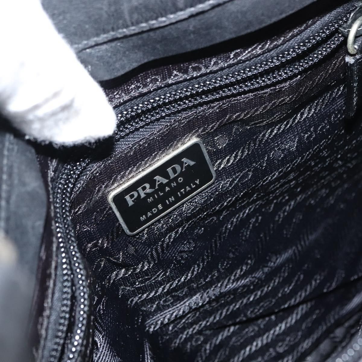Prada Prada Zip Messenger Bag Saffiano Leather Size ONE SIZE - 6 Thumbnail