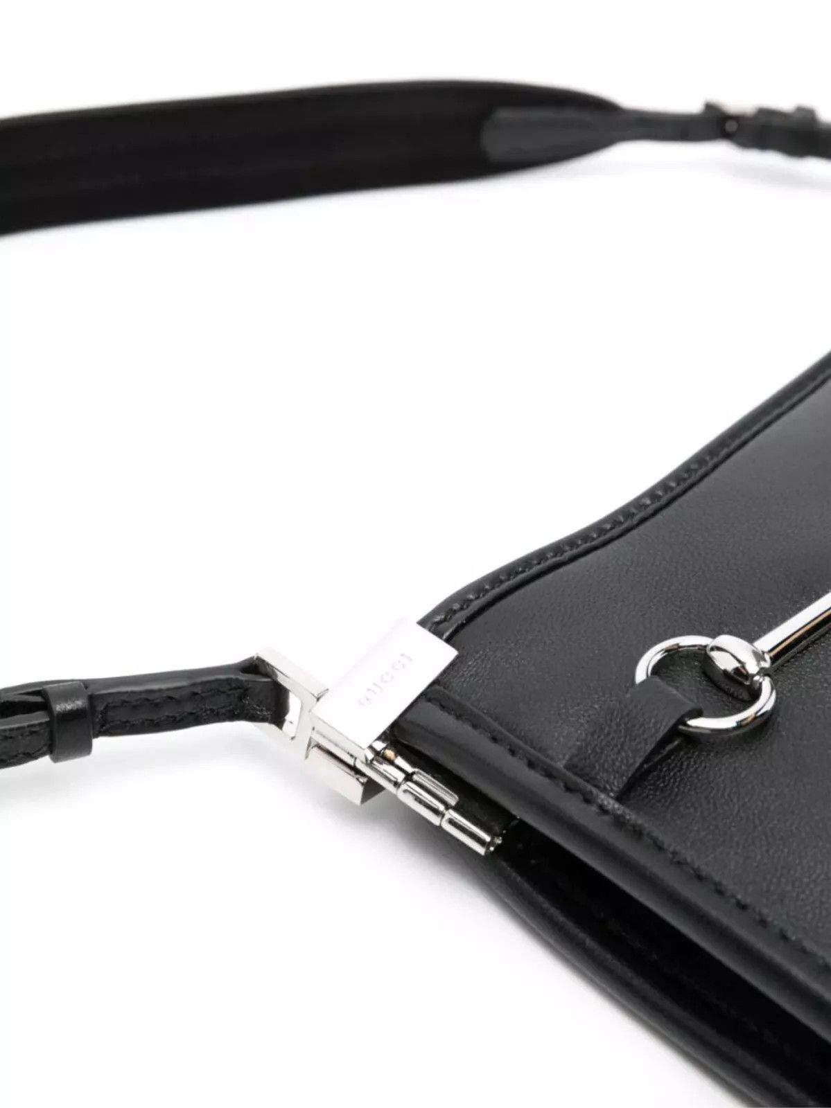 Gucci Gucci horsebit shoulder bag leather Size ONE SIZE - 4 Thumbnail