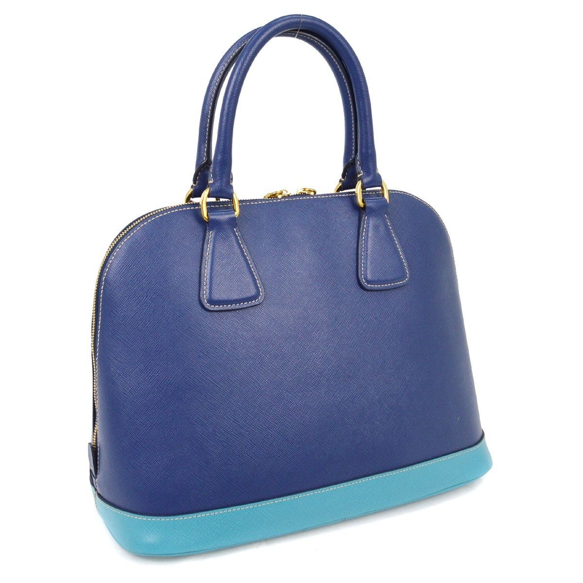 Prada Prada Bicolor Promenade Bag Saffiano Leather Size ONE SIZE - 2 Thumbnail