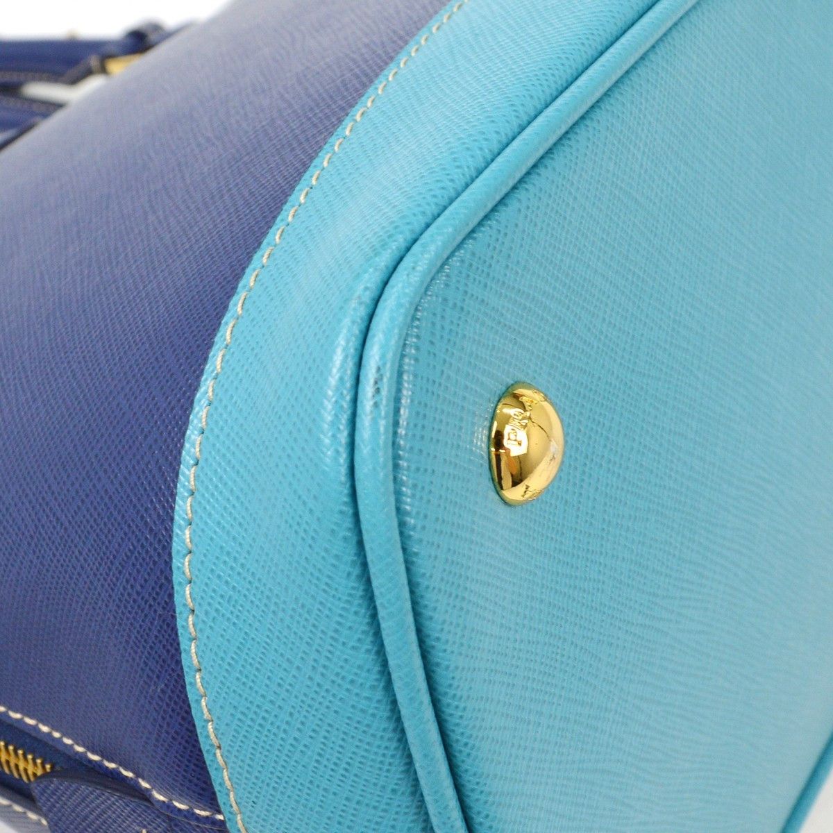 Prada Prada Bicolor Promenade Bag Saffiano Leather Size ONE SIZE - 6 Thumbnail