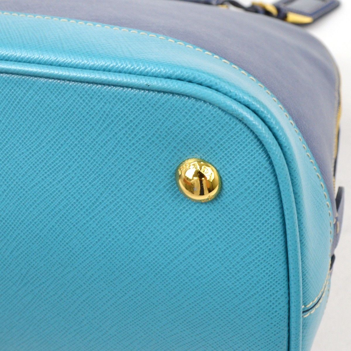 Prada Prada Bicolor Promenade Bag Saffiano Leather Size ONE SIZE - 7 Thumbnail