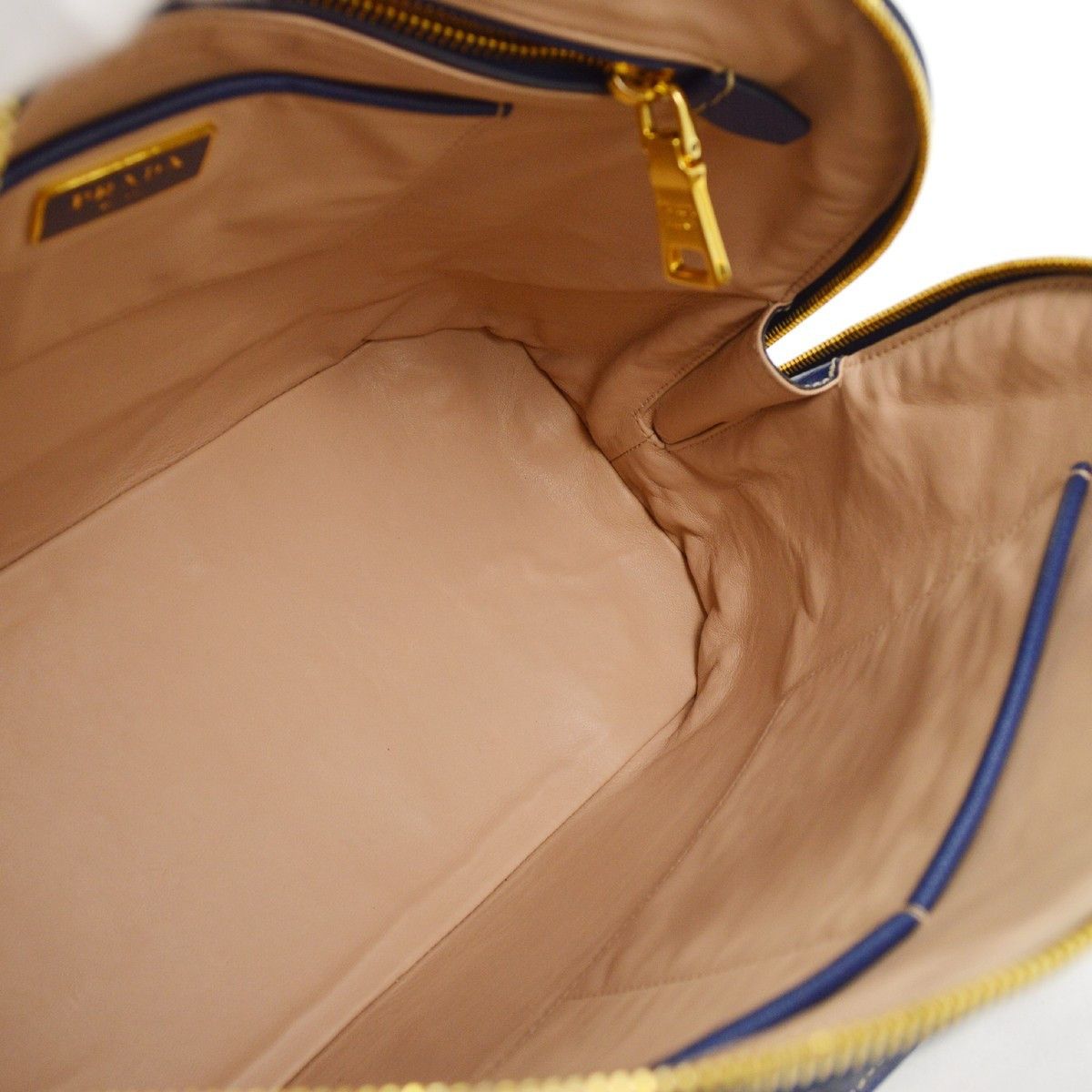 Prada Prada Bicolor Promenade Bag Saffiano Leather Size ONE SIZE - 3 Thumbnail