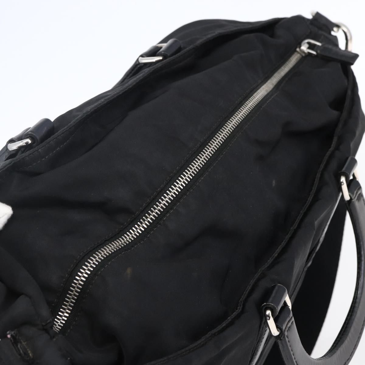 Prada Prada Vintage Tote Tessuto with Leather Size ONE SIZE - 17 Thumbnail