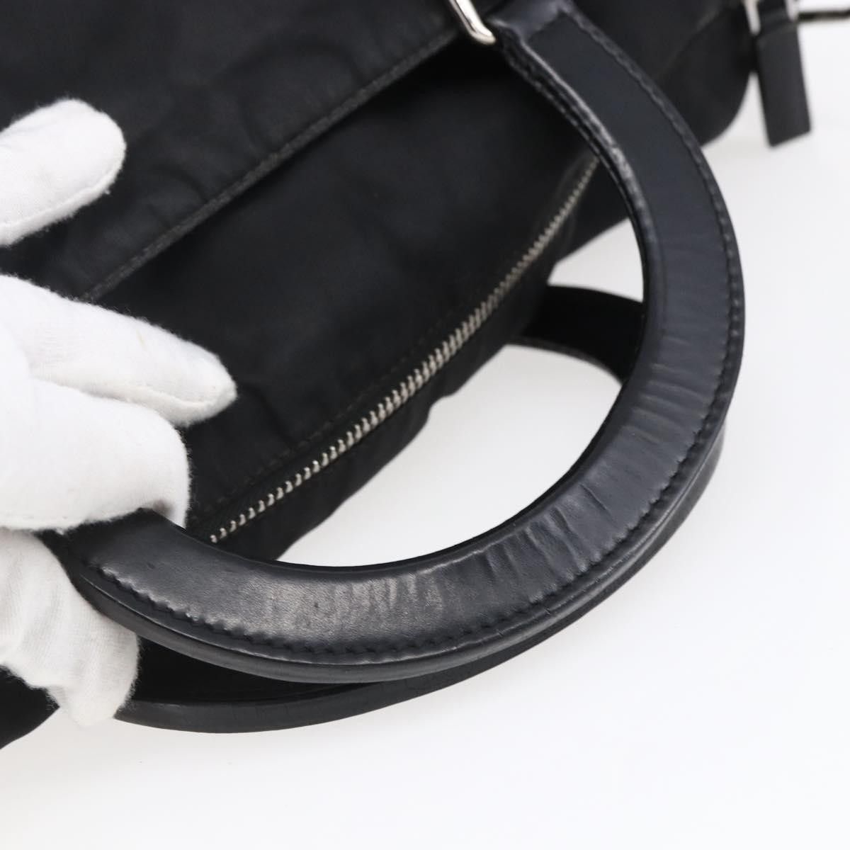 Prada Prada Vintage Tote Tessuto with Leather Size ONE SIZE - 9 Thumbnail