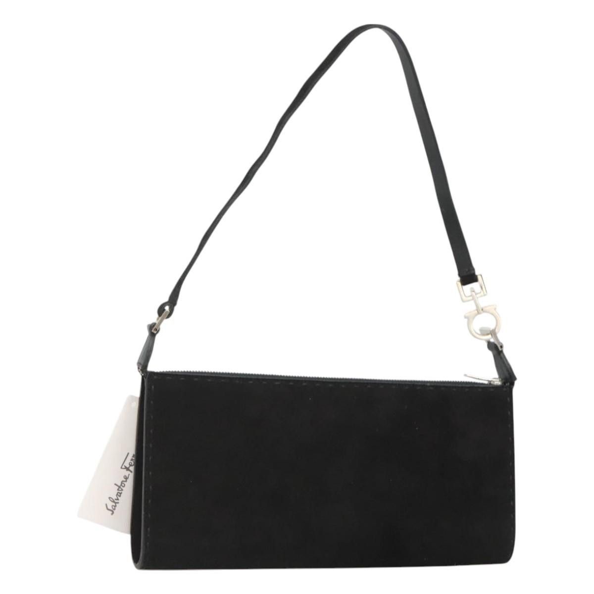Salvatore Ferragamo Salvatore Ferragamo Gancini handbag Suede Size ONE SIZE - 14 Thumbnail