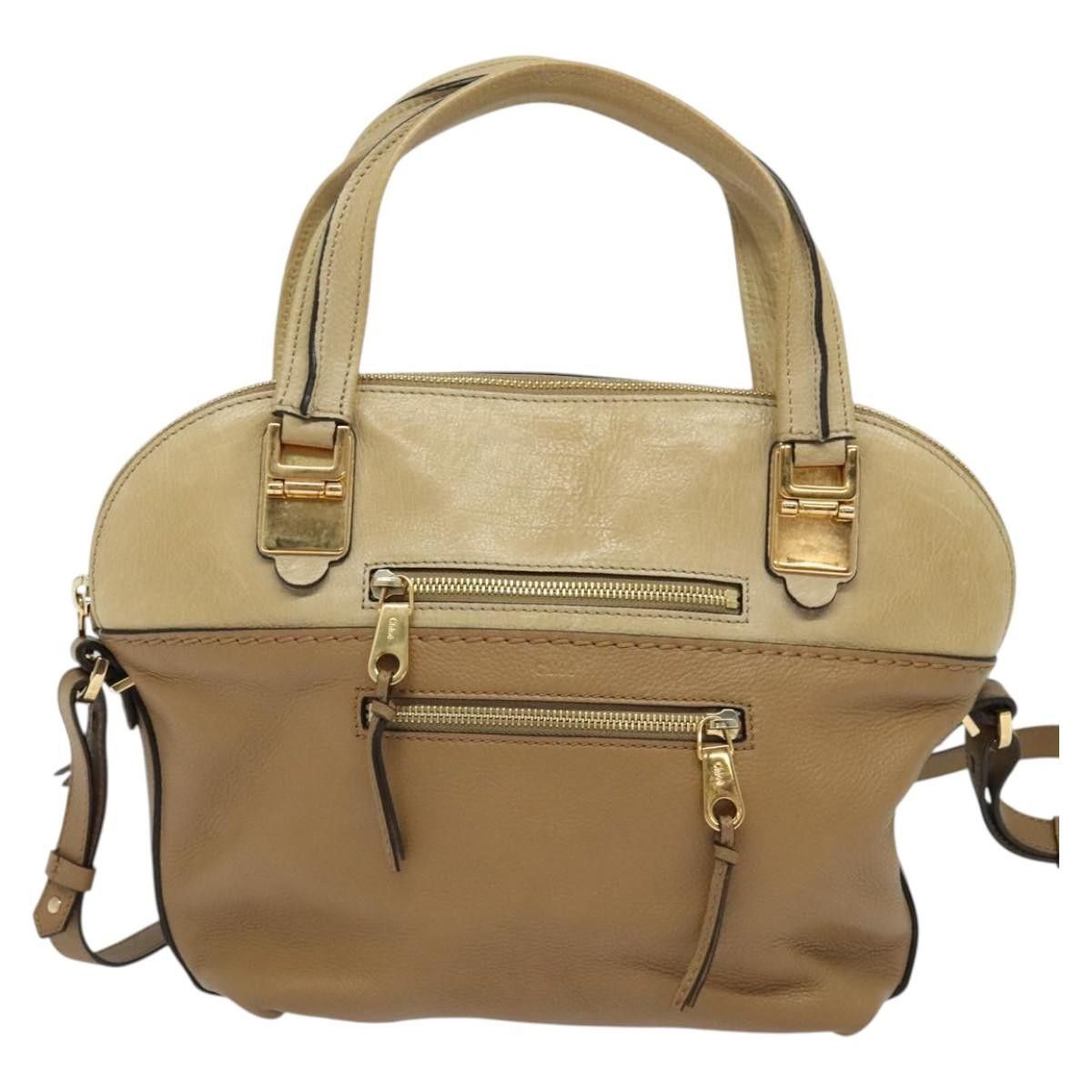 Chloe Chloe Angie Tote Leather Size ONE SIZE - 18 Thumbnail
