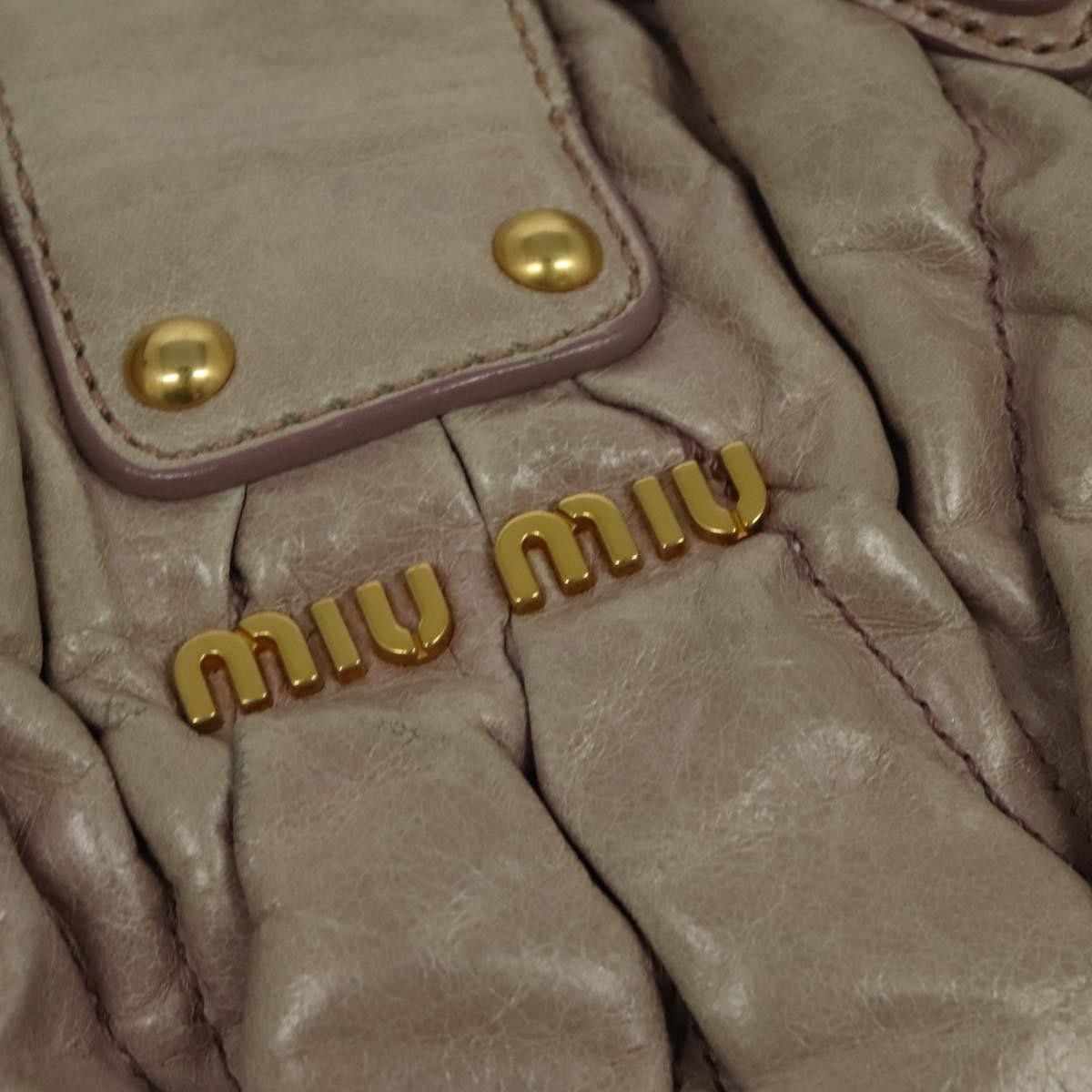 Miu Miu Miu Miu Coffer Convertible Satchel Matelasse Leather Size ONE SIZE - 14 Thumbnail