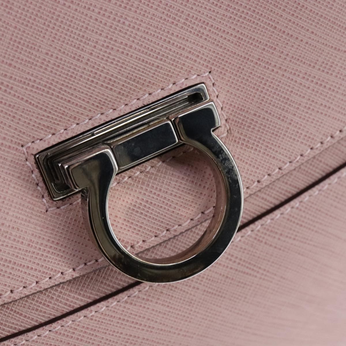 Salvatore Ferragamo Salvatore Ferragamo Gancini handbag Leather Size ONE SIZE - 12 Thumbnail