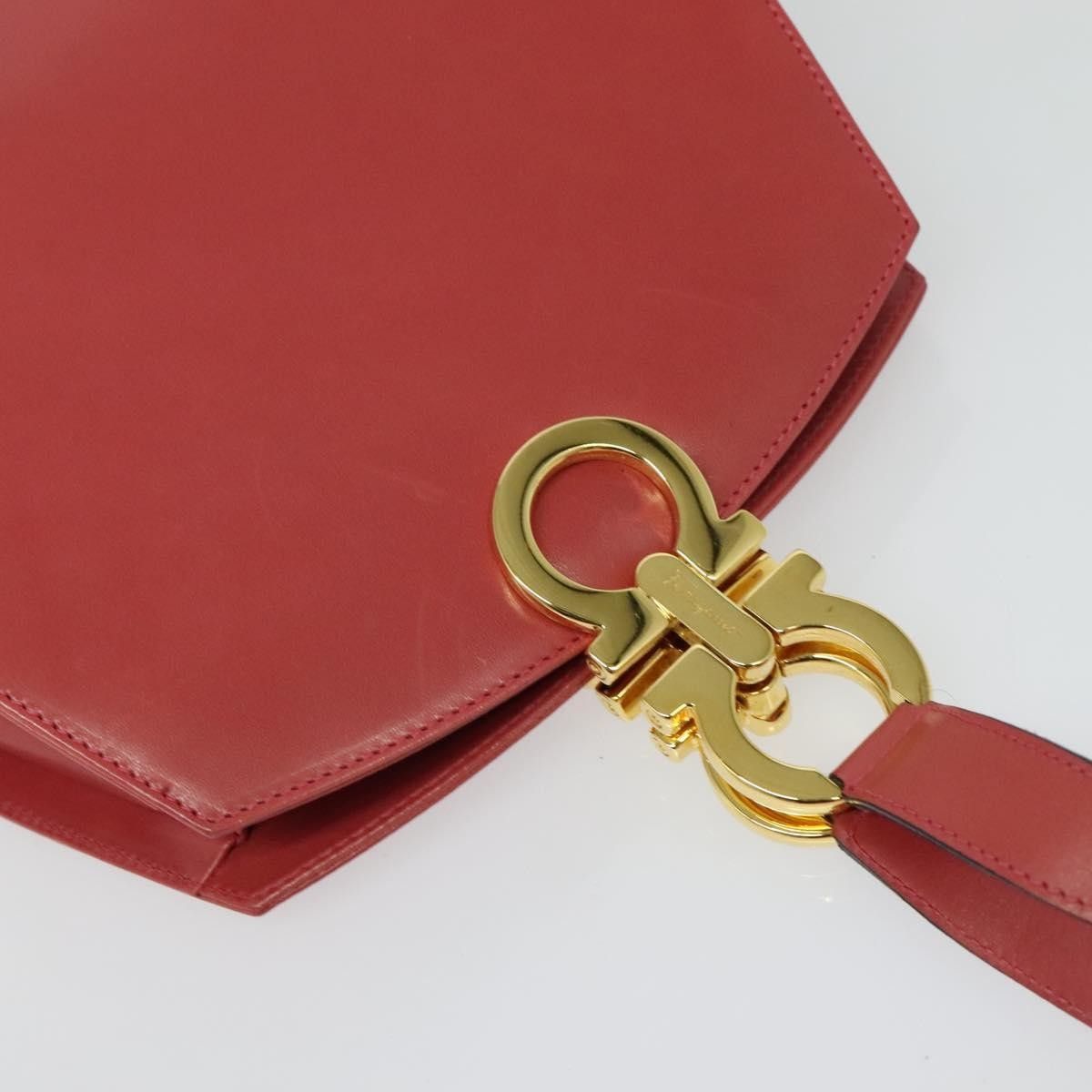 Salvatore Ferragamo Salvatore Ferragamo Gancini Shoulder Bag Leather Size ONE SIZE - 15 Thumbnail