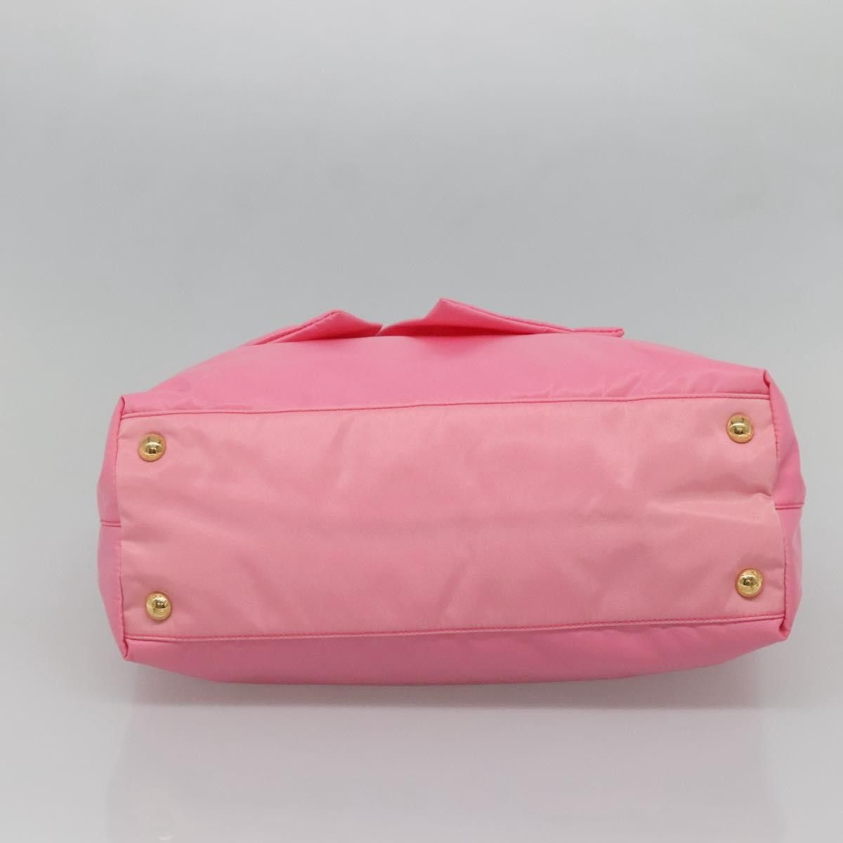 Prada Prada Logo Bow Convertible Tote Tessuto with Leather Size ONE SIZE - 16 Thumbnail