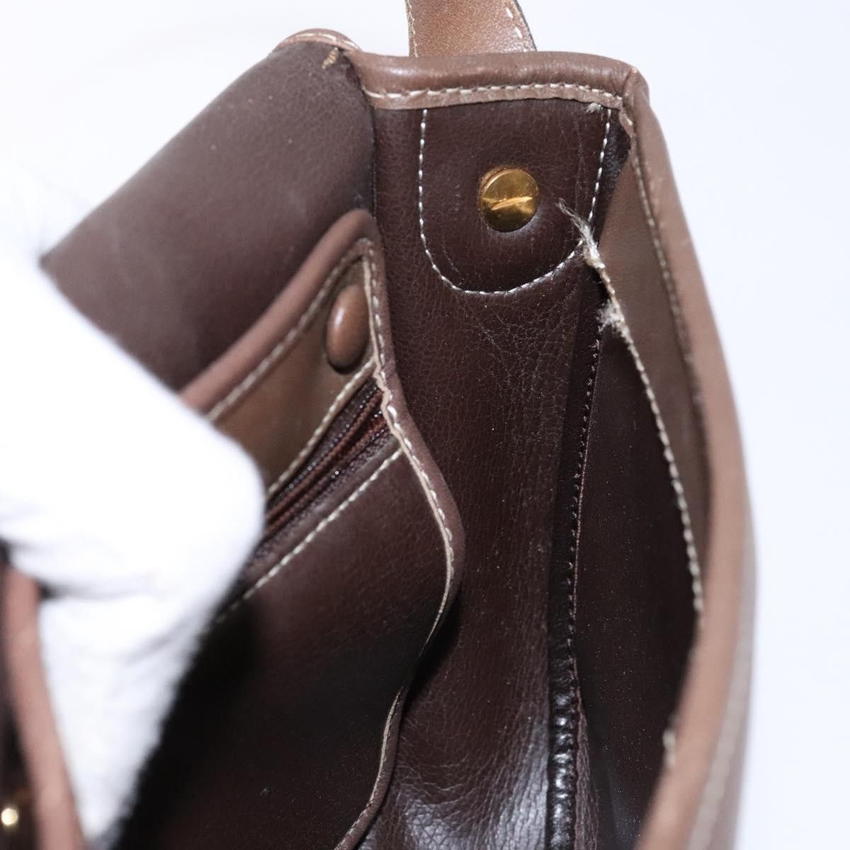Dior Christian Dior Vintage CD Flap Shoulder Bag Leather Size ONE SIZE - 20 Thumbnail
