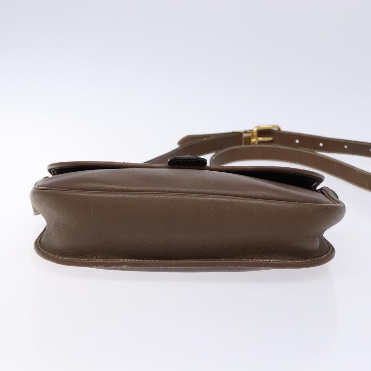 Dior Christian Dior Vintage CD Flap Shoulder Bag Leather Size ONE SIZE - 5 Thumbnail