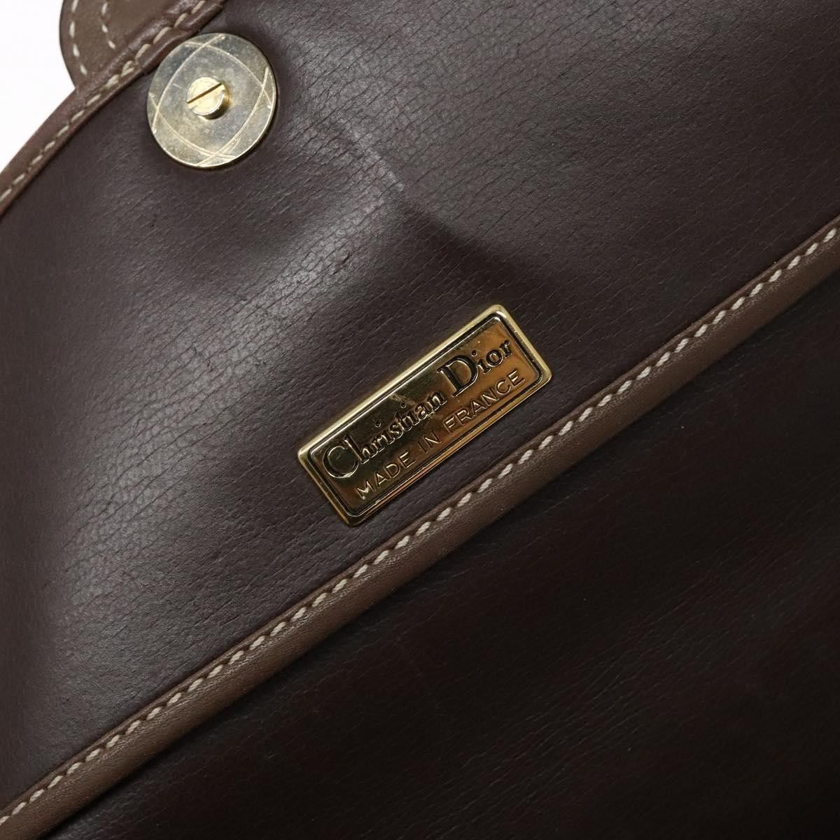 Dior Christian Dior Vintage CD Flap Shoulder Bag Leather Size ONE SIZE - 11 Thumbnail