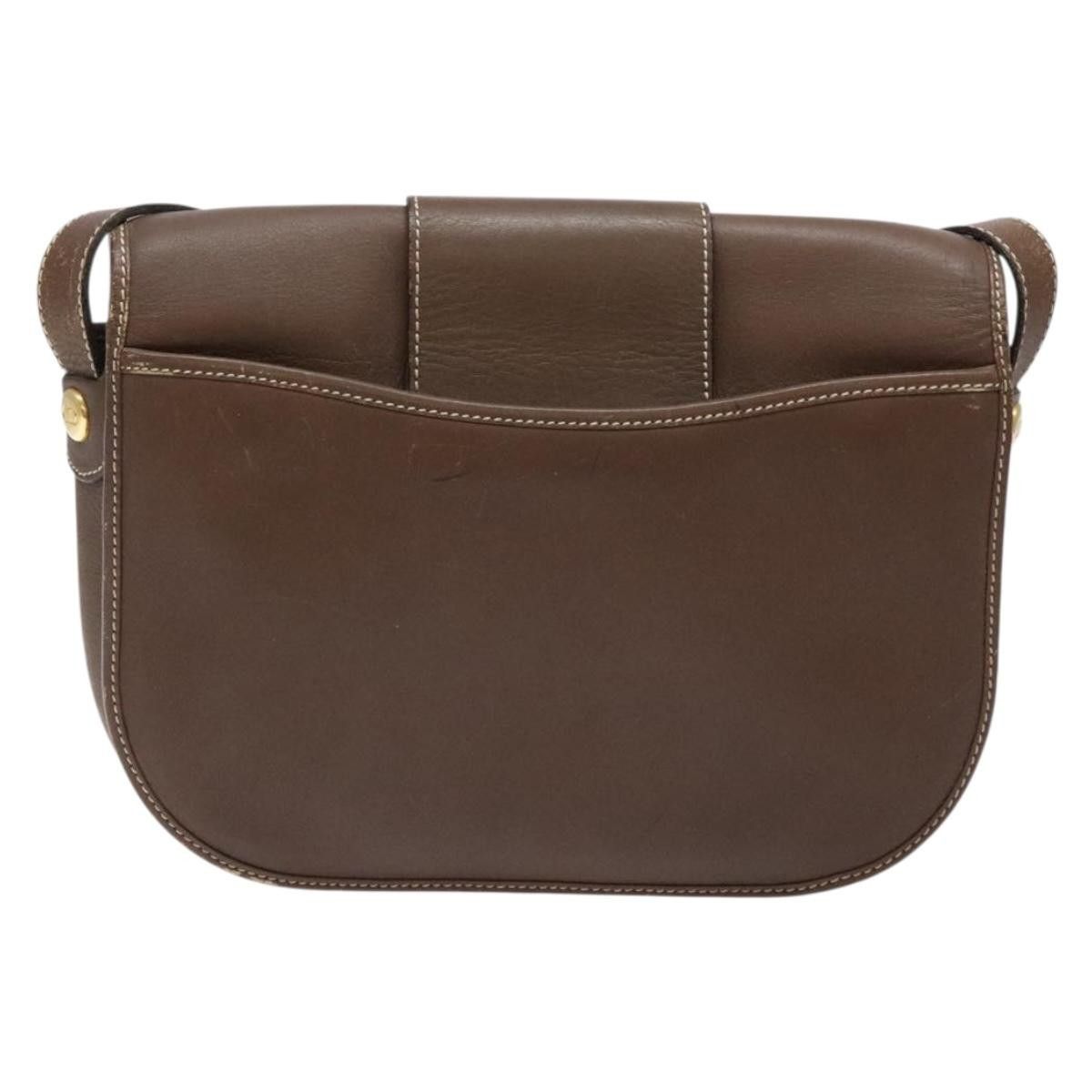 Dior Christian Dior Vintage CD Flap Shoulder Bag Leather Size ONE SIZE - 2 Thumbnail