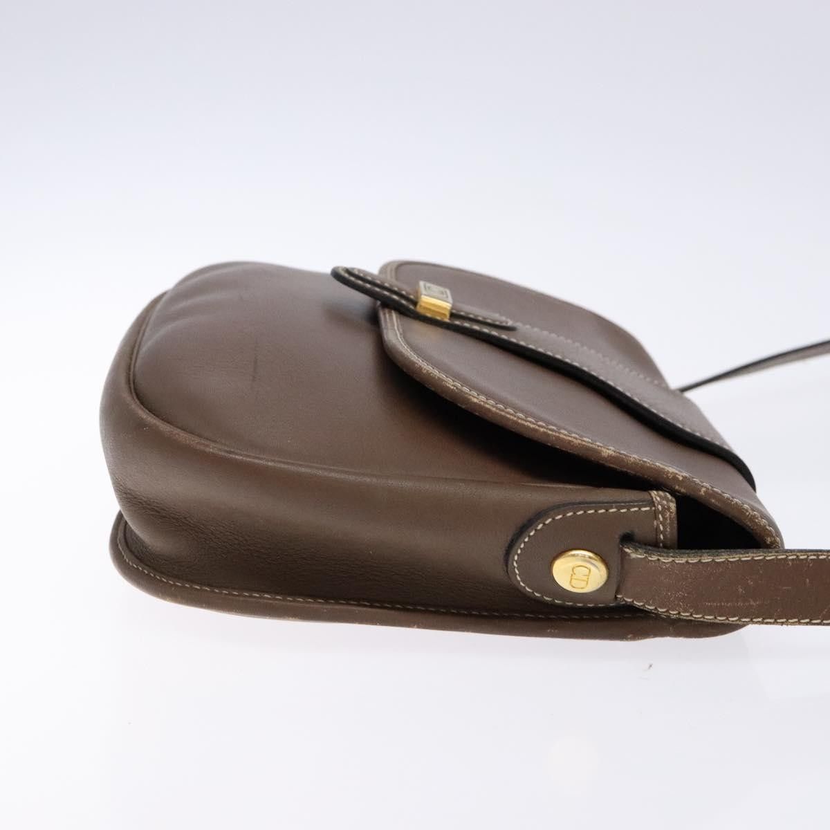 Dior Christian Dior Vintage CD Flap Shoulder Bag Leather Size ONE SIZE - 3 Thumbnail