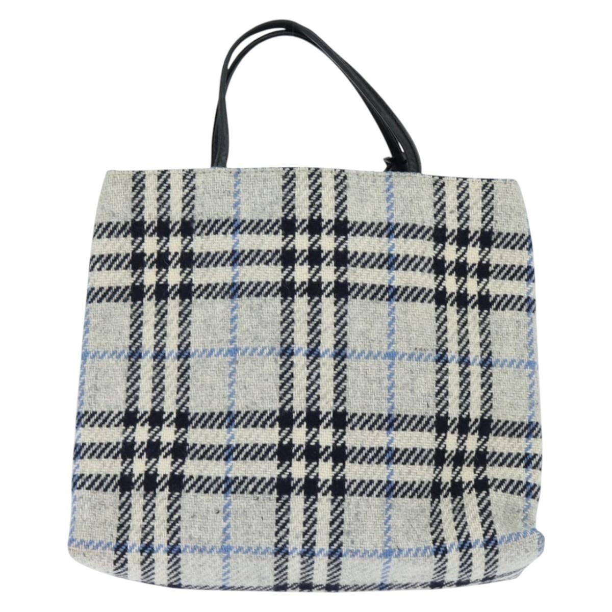 Burberry Burberry Nova Check Handbag Tweed Size ONE SIZE - 2 Thumbnail