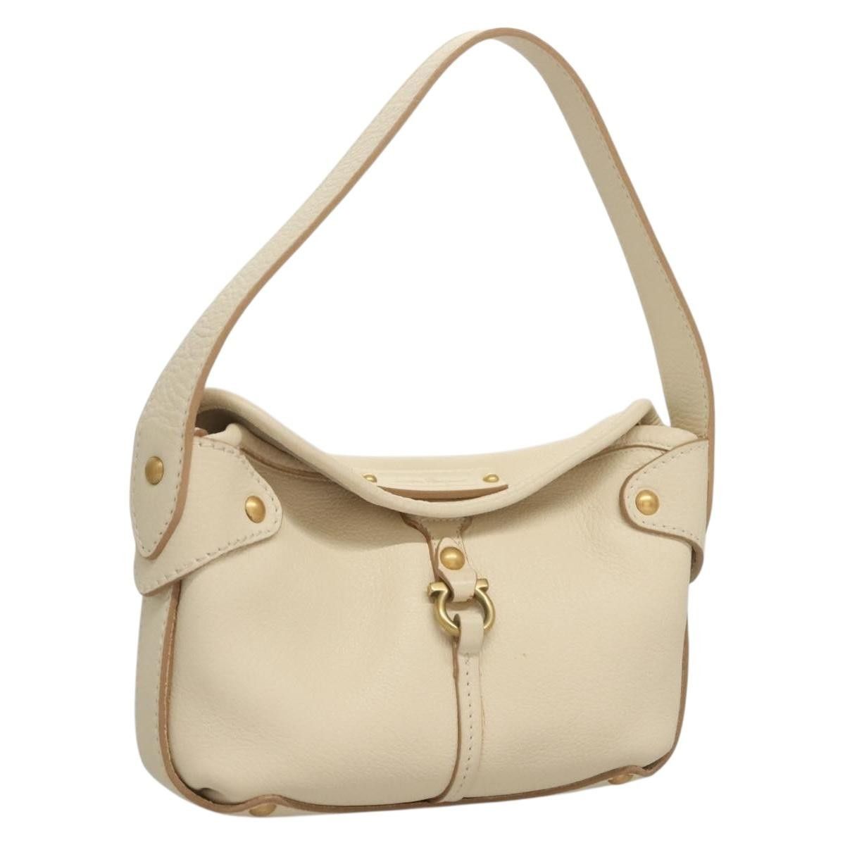 Salvatore Ferragamo Salvatore Ferragamo Gancini handbag Leather Size ONE SIZE - 15 Thumbnail