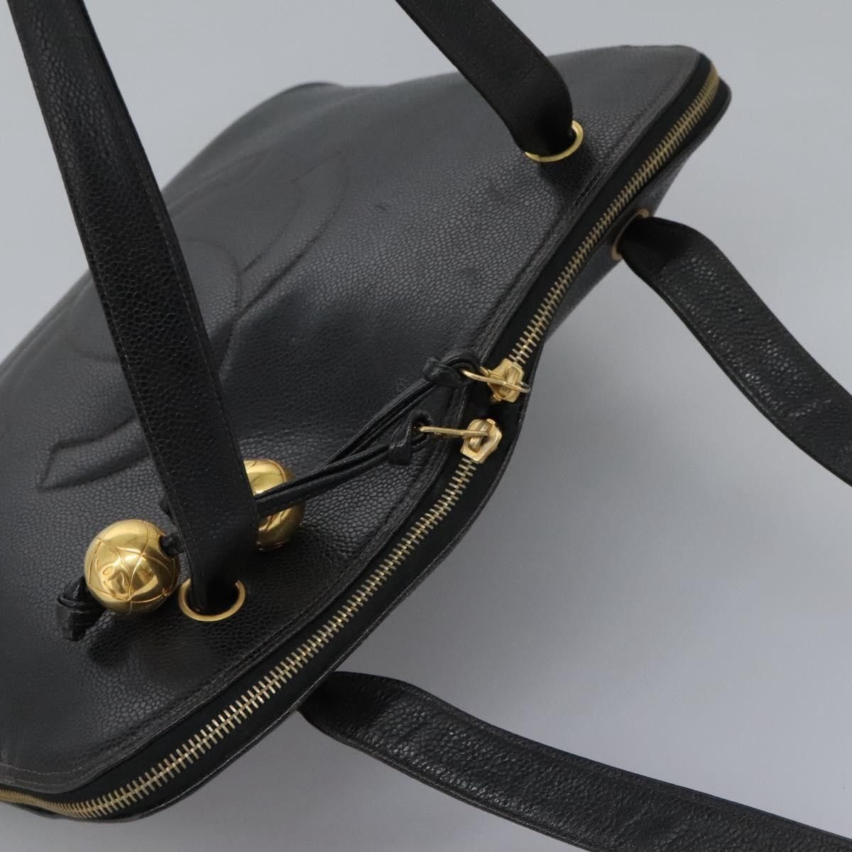 Chanel Vintage CC Dome Bag Leather