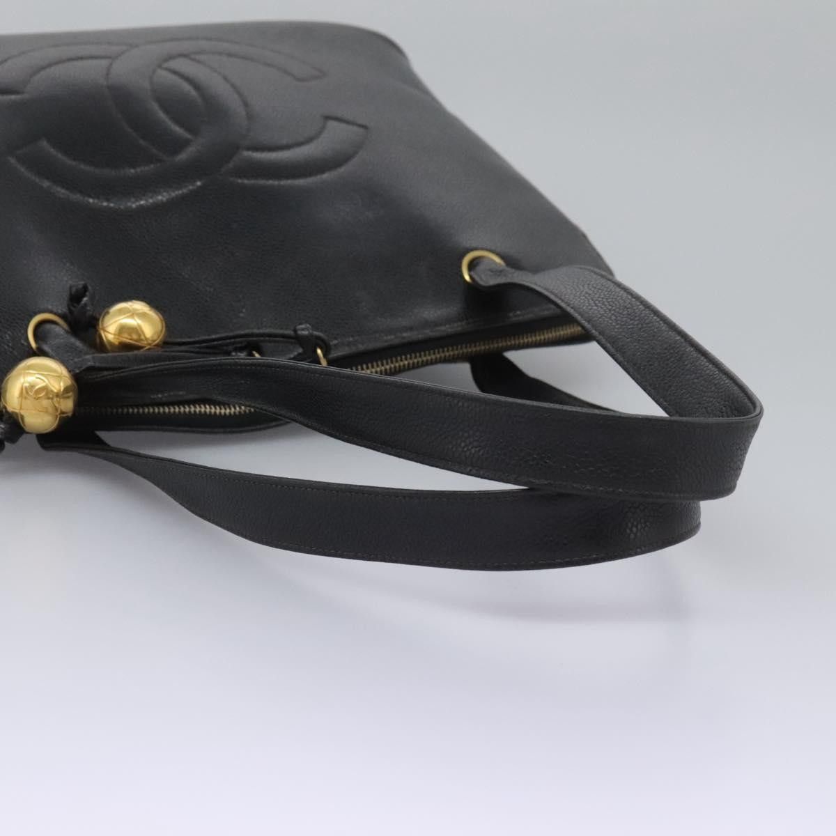 Chanel Vintage CC Dome Bag Leather