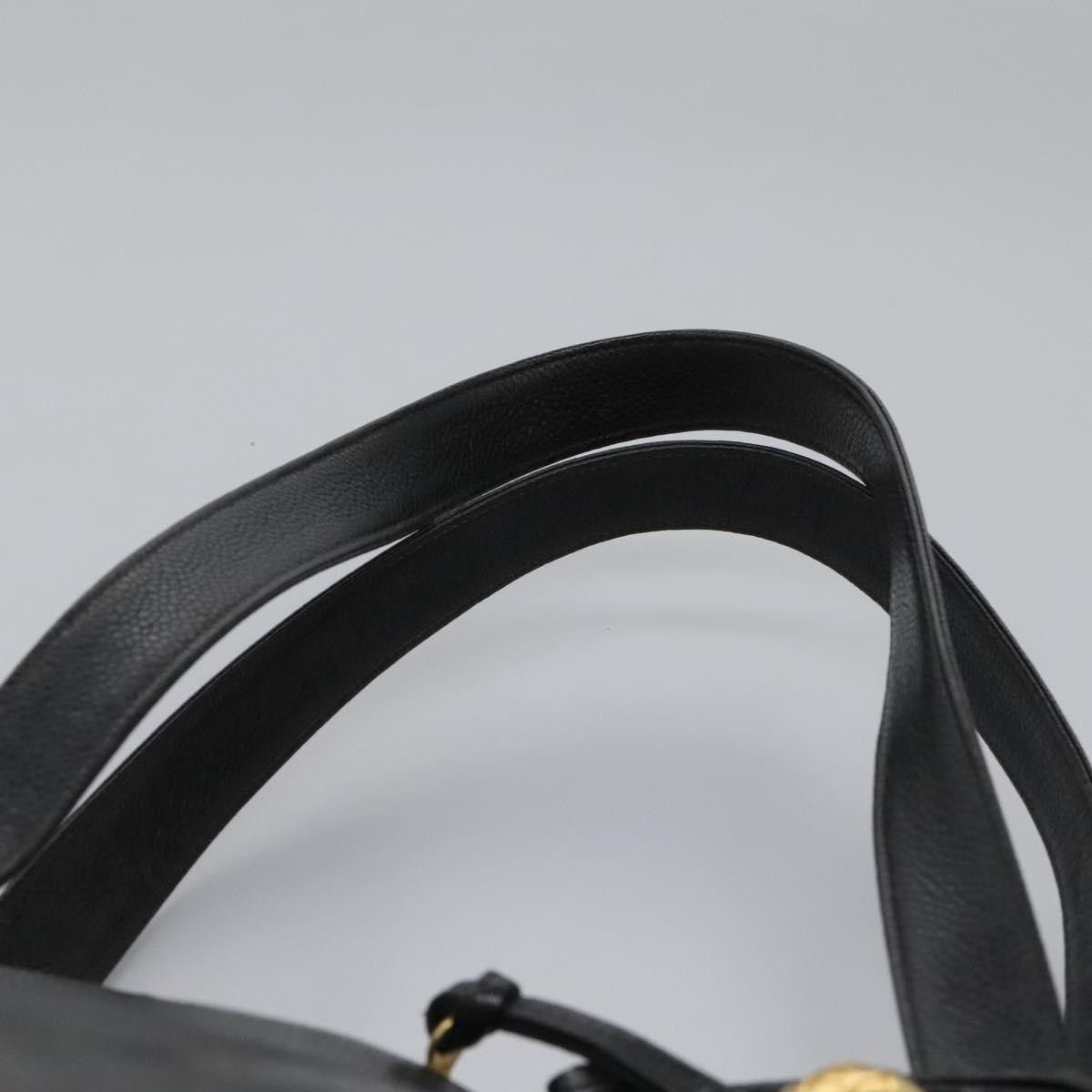 Chanel Vintage CC Dome Bag Leather