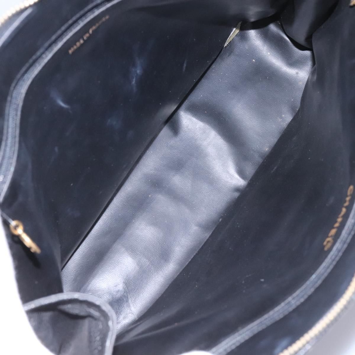Chanel Vintage CC Dome Bag Leather
