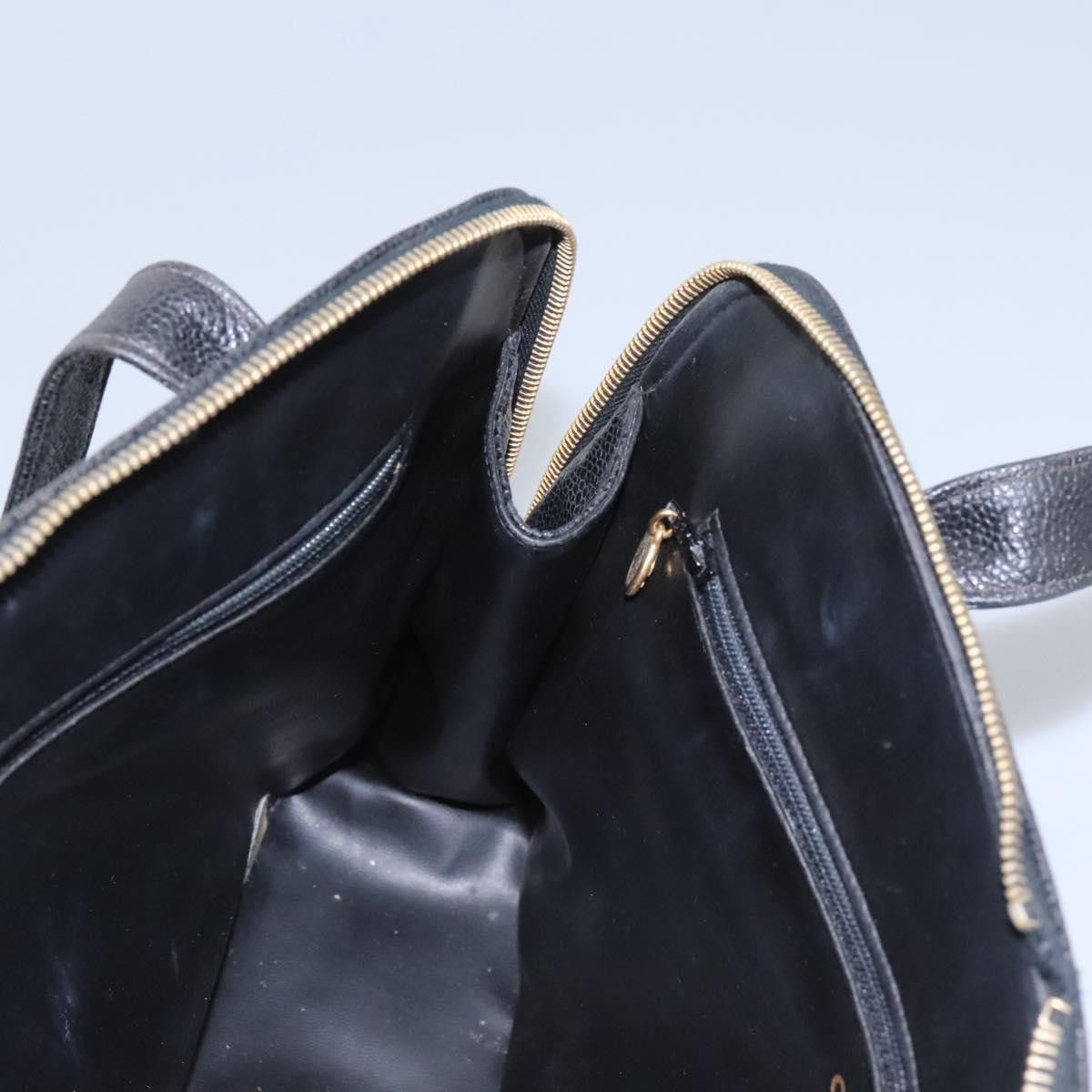 Chanel Vintage CC Dome Bag Leather