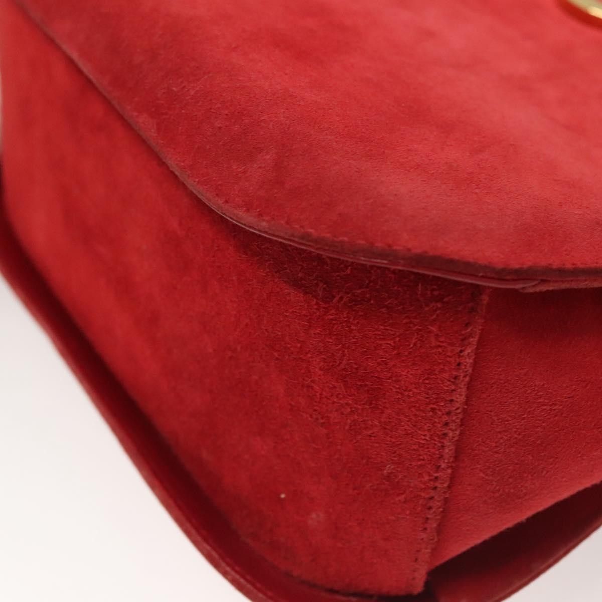 Salvatore Ferragamo Salvatore Ferragamo Gancini Shoulder Bag Suede Size ONE SIZE - 9 Thumbnail