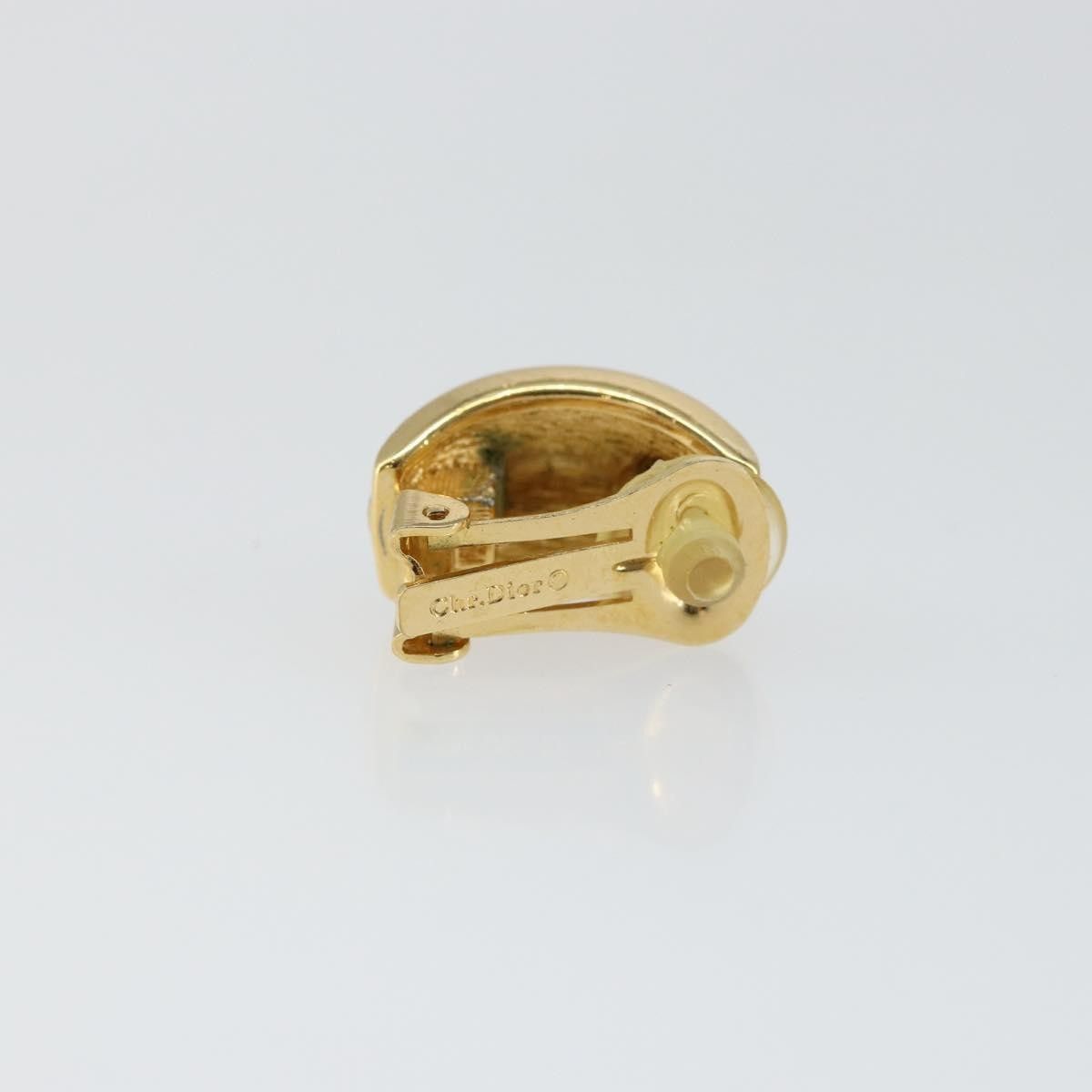 Dior Christian Dior Vintage clip-on earrings Metal Size ONE SIZE - 3 Thumbnail