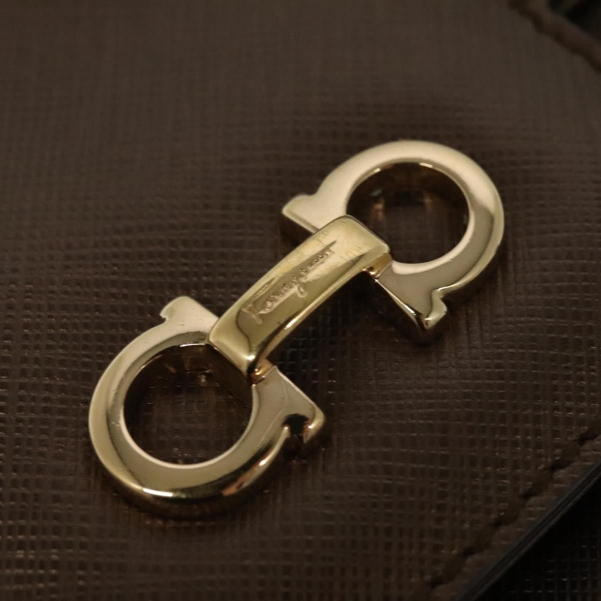 Salvatore Ferragamo Salvatore Ferragamo Gancini Chain Shoulder bag Leather Size ONE SIZE - 13 Thumbnail