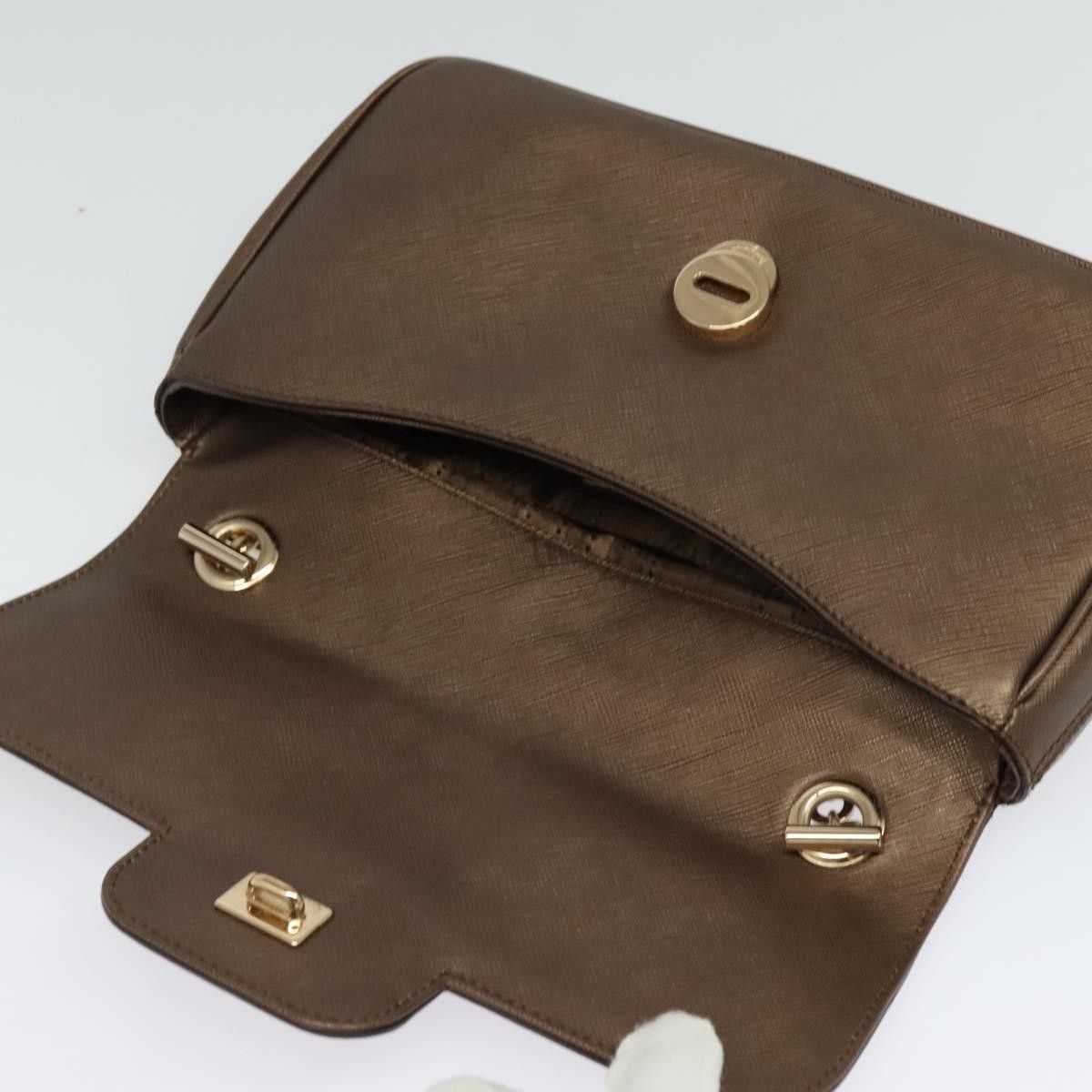 Salvatore Ferragamo Salvatore Ferragamo Gancini Chain Shoulder bag Leather Size ONE SIZE - 18 Thumbnail