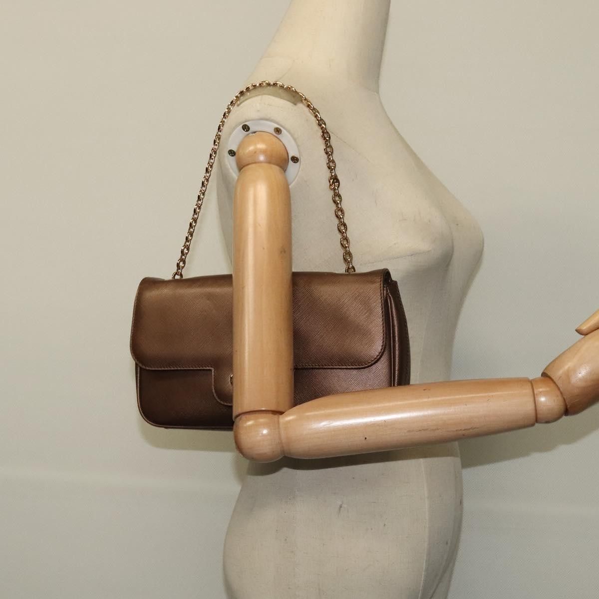 Salvatore Ferragamo Salvatore Ferragamo Gancini Chain Shoulder bag Leather Size ONE SIZE - 14 Thumbnail