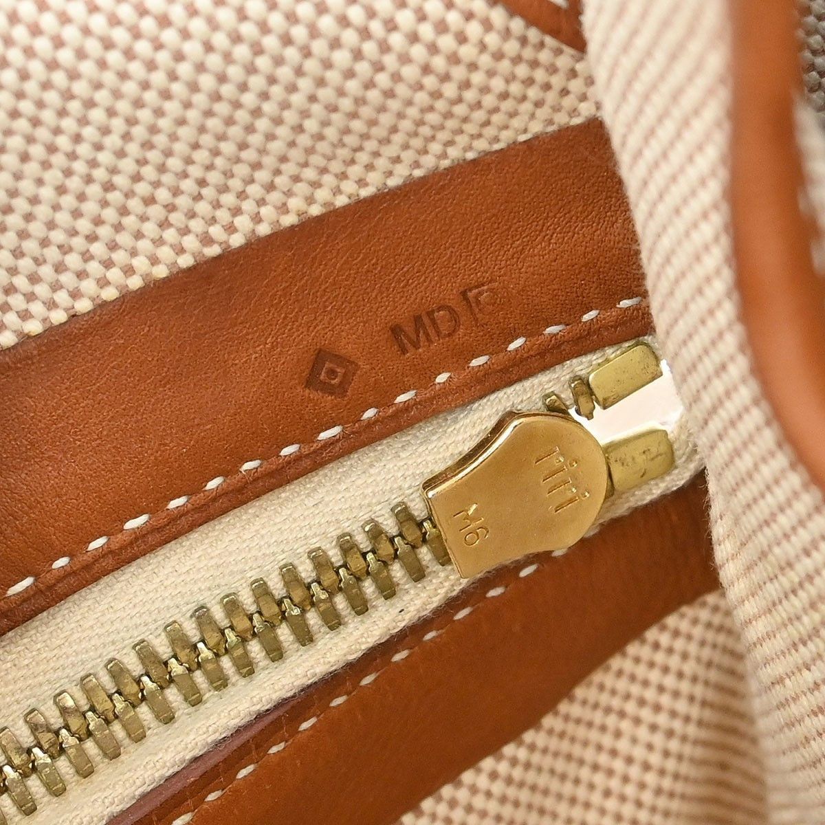 Hermes Hermes Bourlingue Messenger Bag Toile with Leather Size ONE SIZE - 4 Thumbnail
