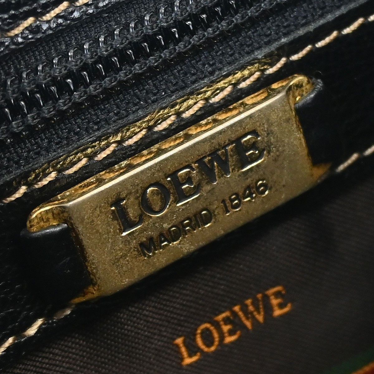 Loewe Loewe Vintage Velazquez Top Handle Bag Leather Size ONE SIZE - 4 Thumbnail