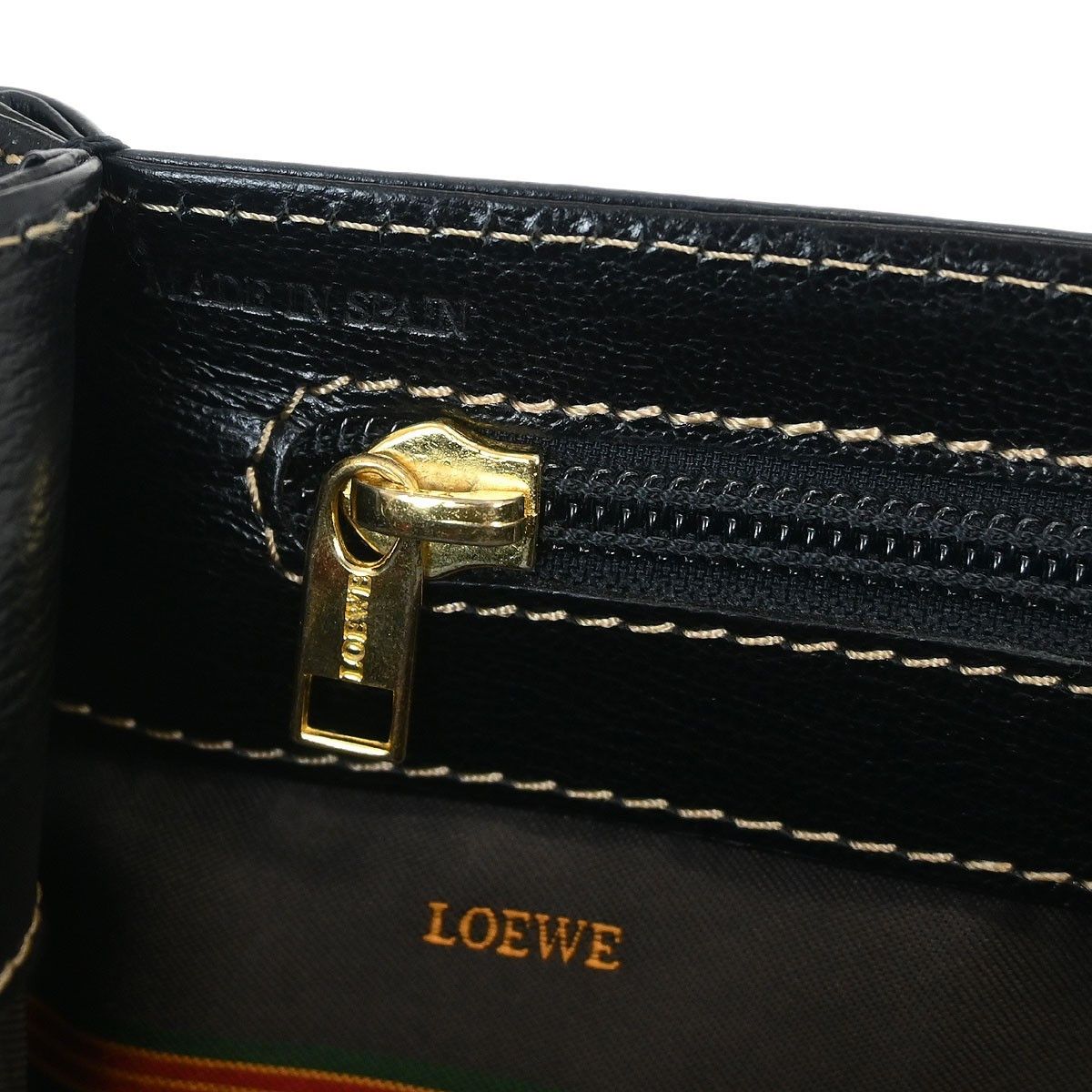 Loewe Loewe Vintage Velazquez Top Handle Bag Leather Size ONE SIZE - 10 Thumbnail
