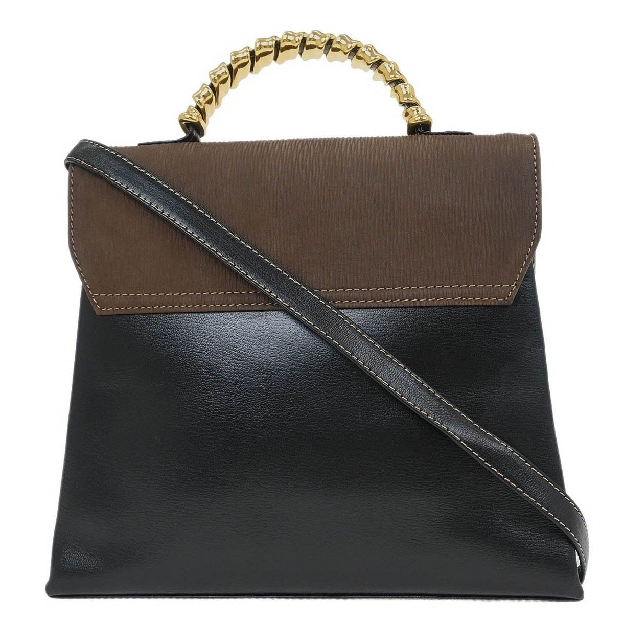 Loewe Loewe Vintage Velazquez Top Handle Bag Leather Size ONE SIZE - 2 Thumbnail