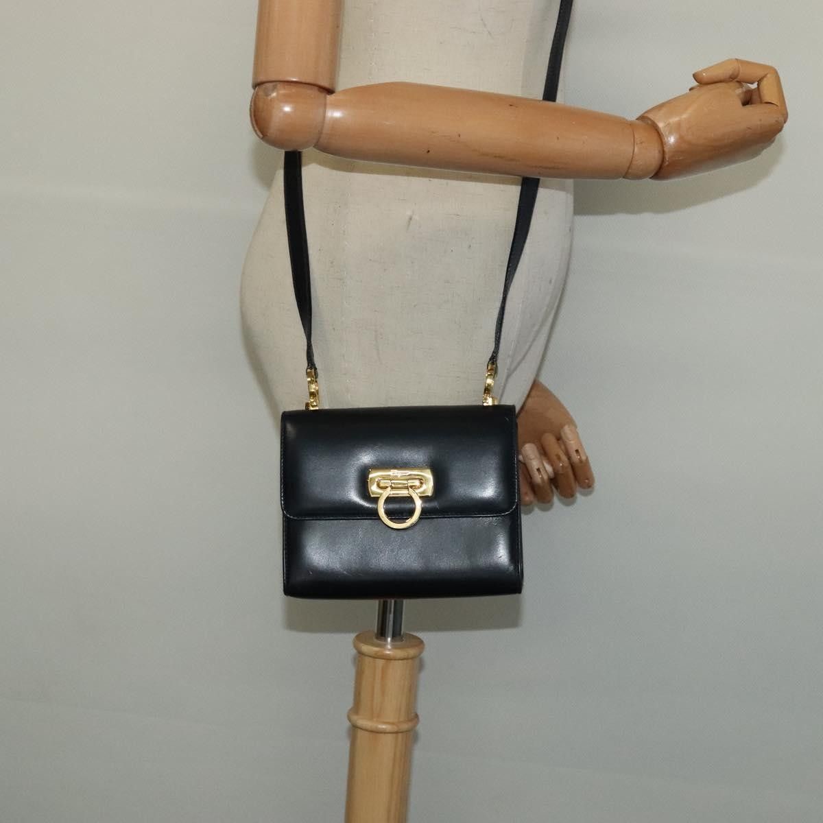 Salvatore Ferragamo Salvatore Ferragamo Gancini Flap Leather Size ONE SIZE - 13 Thumbnail