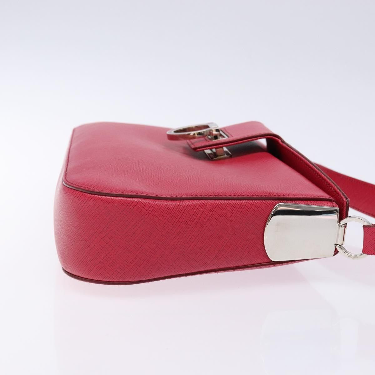 Salvatore Ferragamo Salvatore Ferragamo Gancini Shoulder Bag Leather Size ONE SIZE - 3 Thumbnail