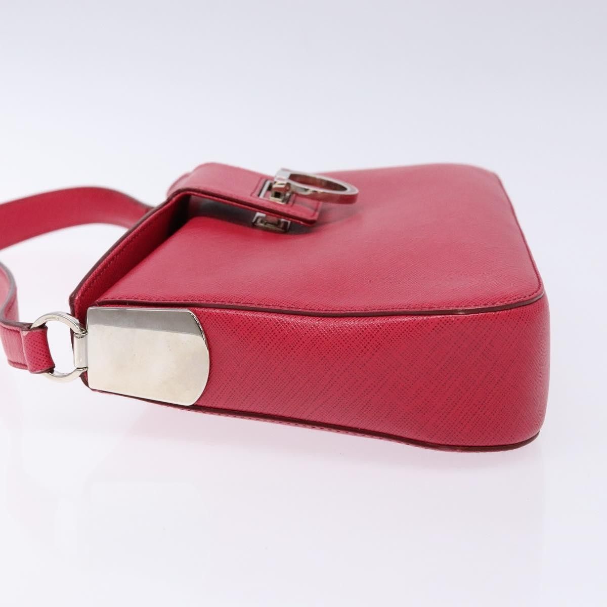 Salvatore Ferragamo Salvatore Ferragamo Gancini Shoulder Bag Leather Size ONE SIZE - 4 Thumbnail