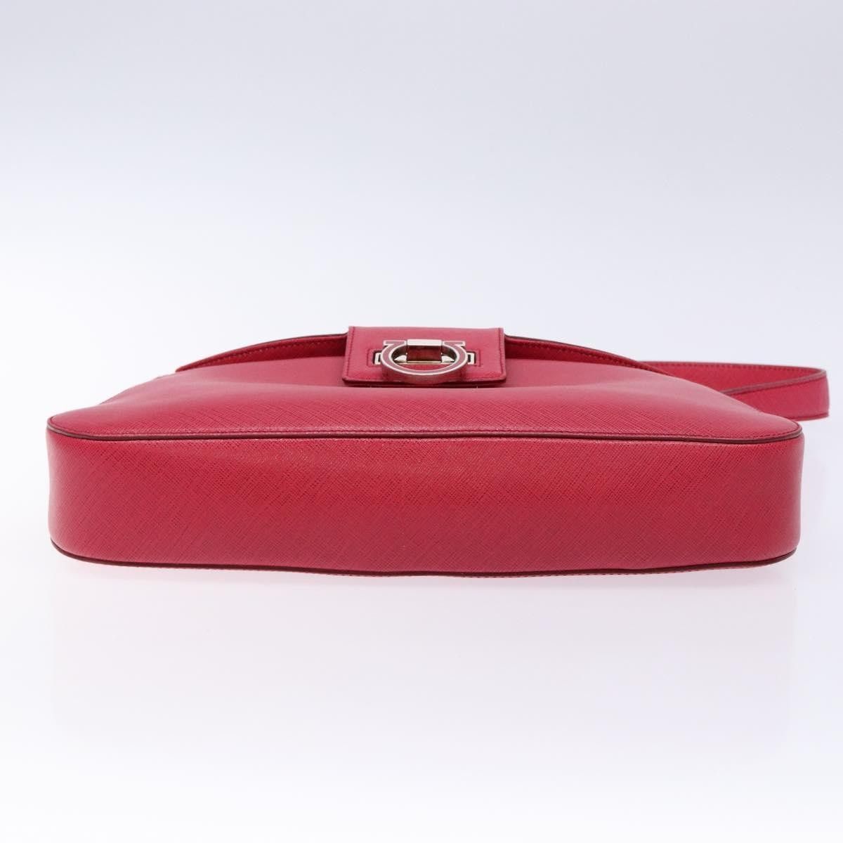Salvatore Ferragamo Salvatore Ferragamo Gancini Shoulder Bag Leather Size ONE SIZE - 14 Thumbnail