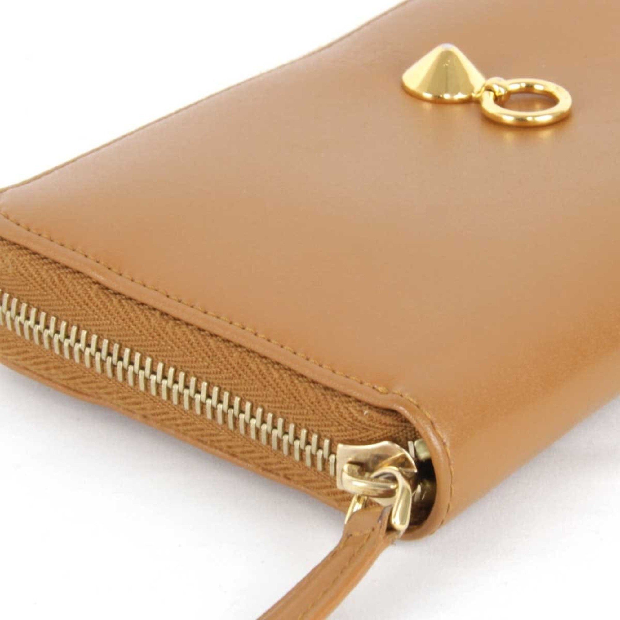 Fendi Fendi Dotcom Zip Around Wallet Leather Size ONE SIZE - 8 Thumbnail