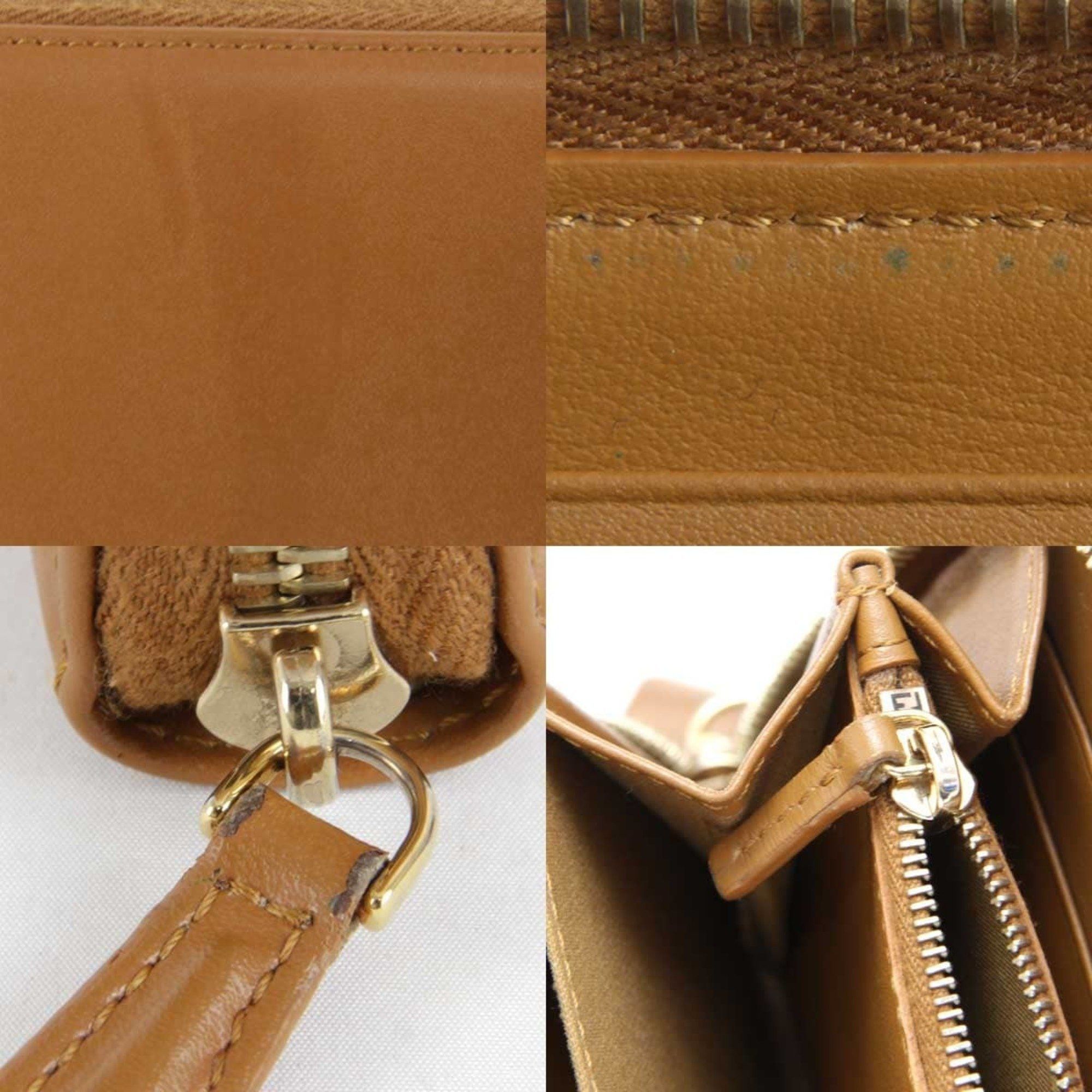 Fendi Fendi Dotcom Zip Around Wallet Leather Size ONE SIZE - 10 Thumbnail
