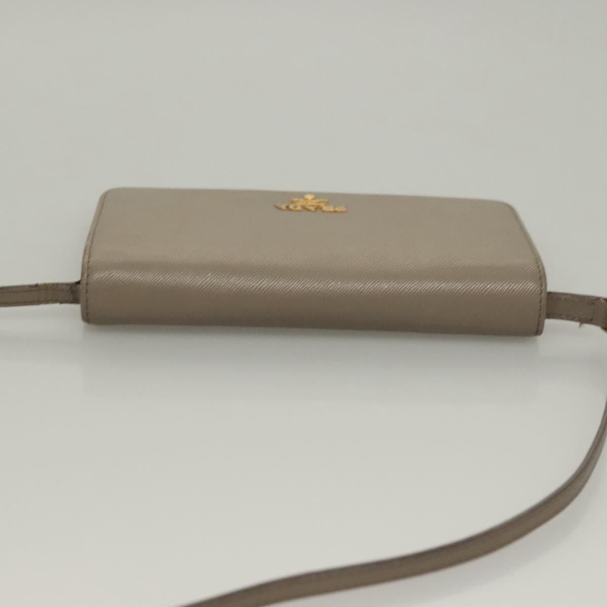 Prada Prada Wallet on Strap Saffiano Leather Size ONE SIZE - 15 Thumbnail