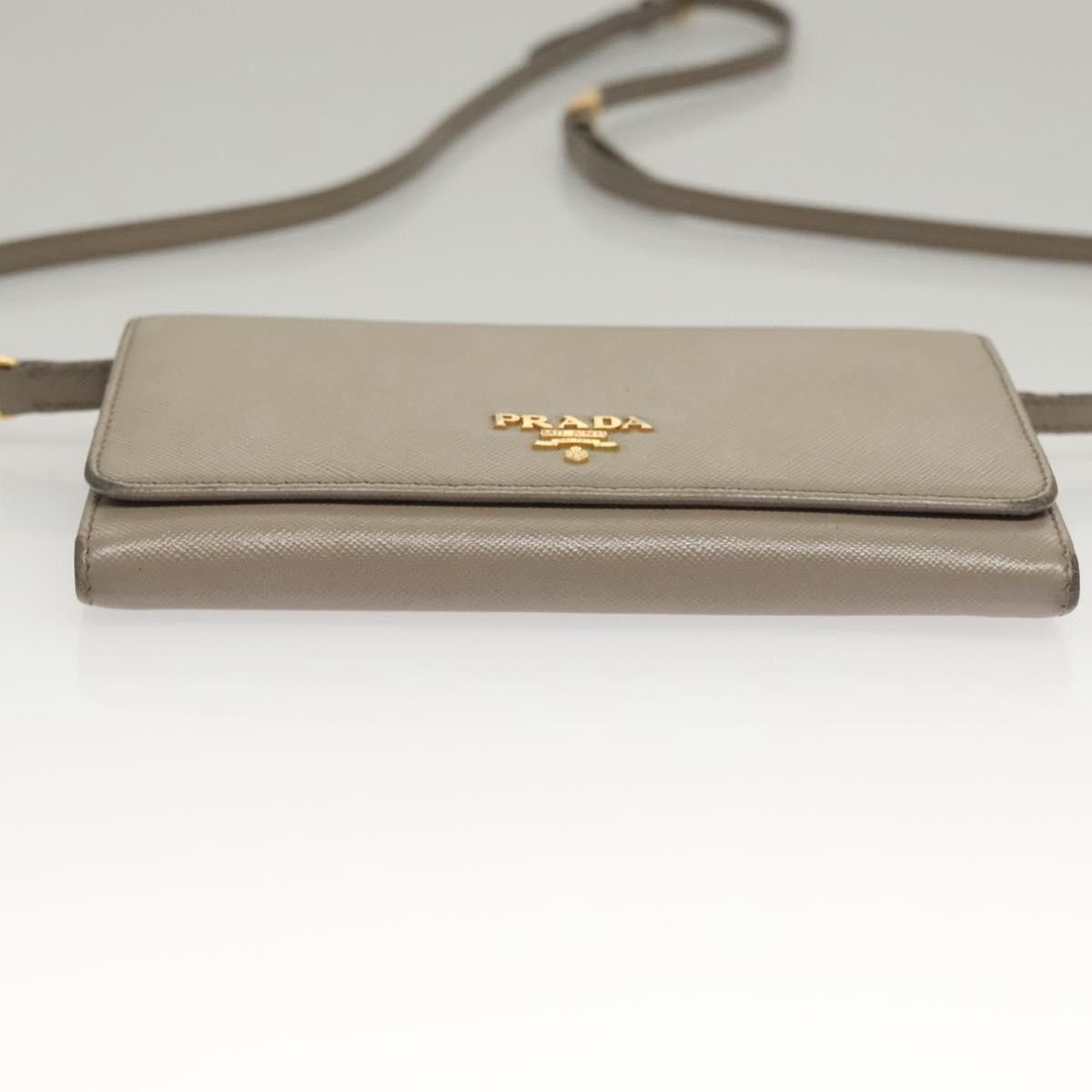 Prada Prada Wallet on Strap Saffiano Leather Size ONE SIZE - 21 Thumbnail