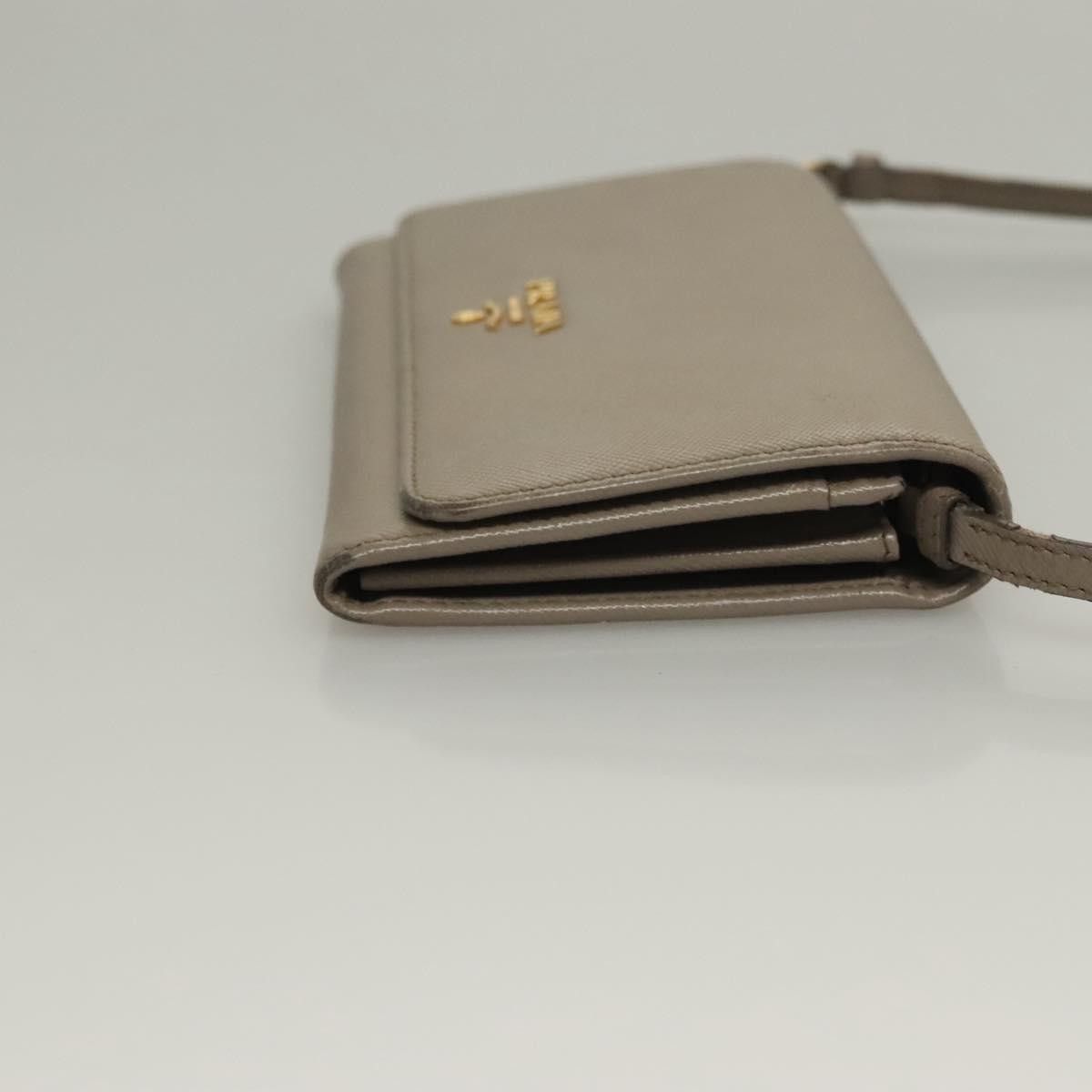 Prada Prada Wallet on Strap Saffiano Leather Size ONE SIZE - 3 Thumbnail