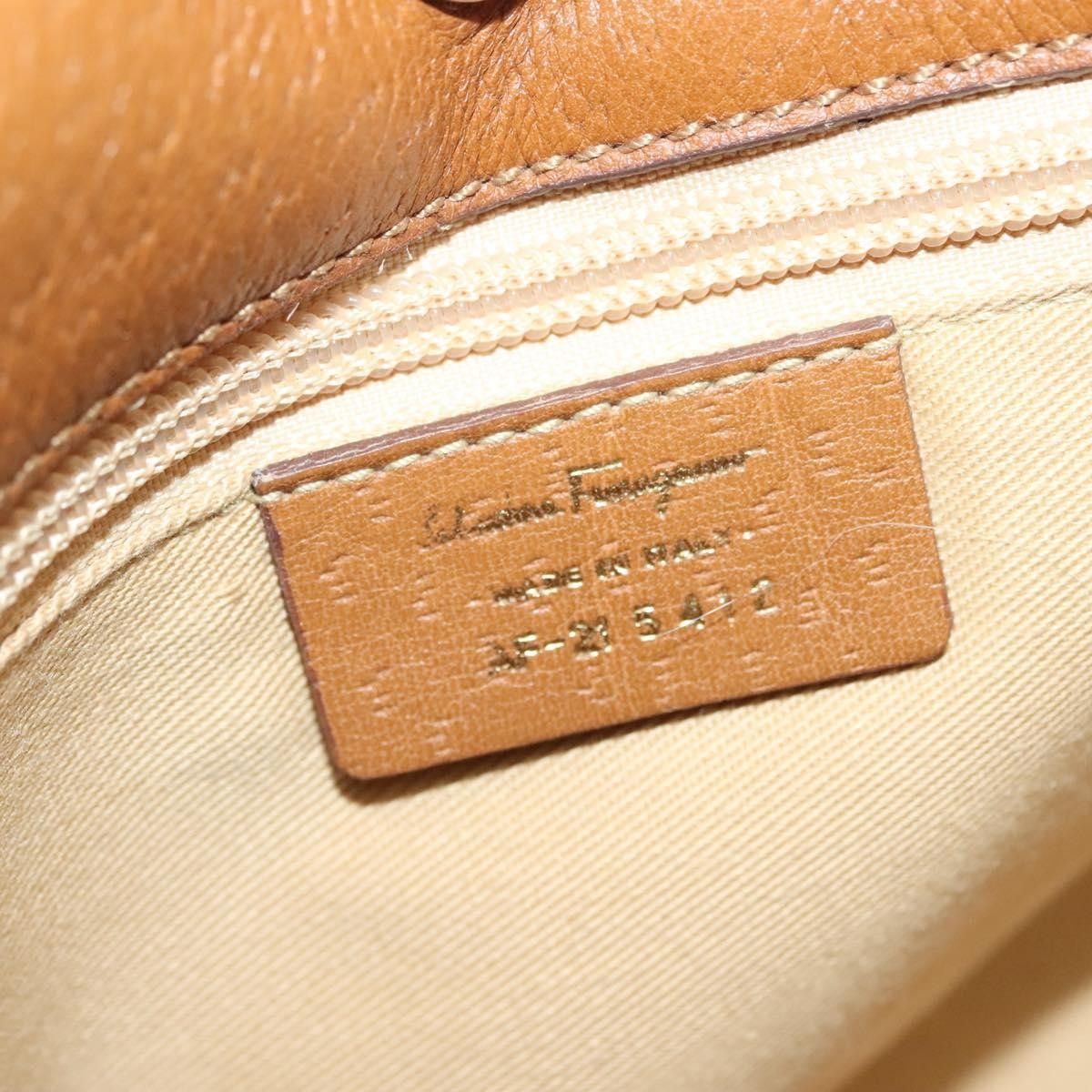 Salvatore Ferragamo Salvatore Ferragamo Gancini Shoulder Bag Leather Size ONE SIZE - 6 Thumbnail